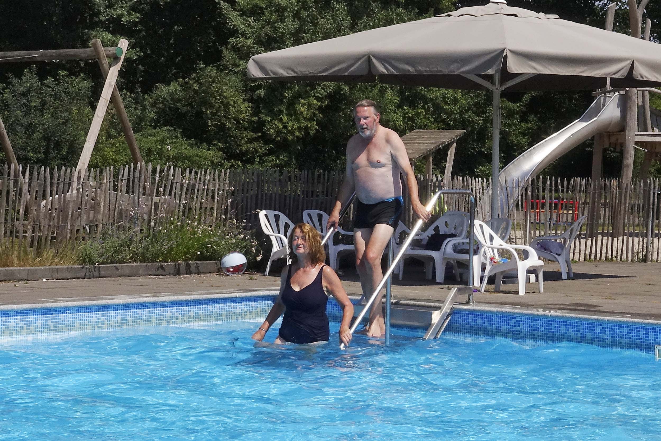 Camping met zwembad in overijssel