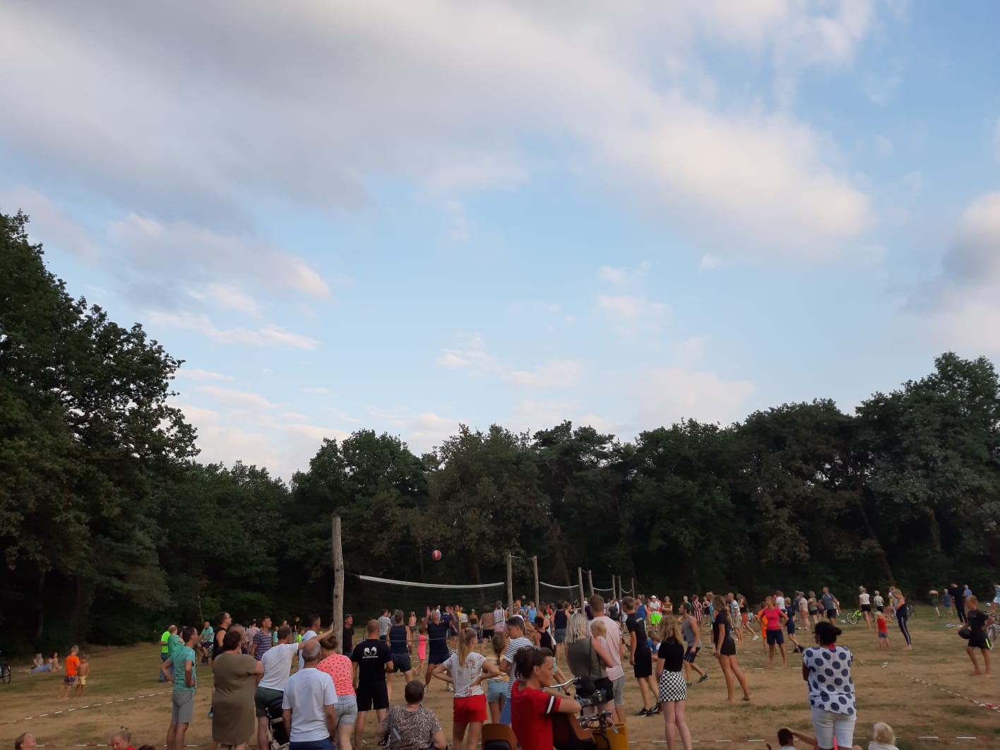Sport en spel bergzicht